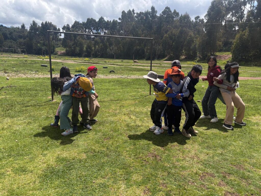 Recreational activities with children